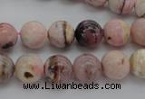 COP1252 15.5 inches 8mm round natural pink opal gemstone beads