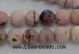 COP1253 15.5 inches 10mm round natural pink opal gemstone beads