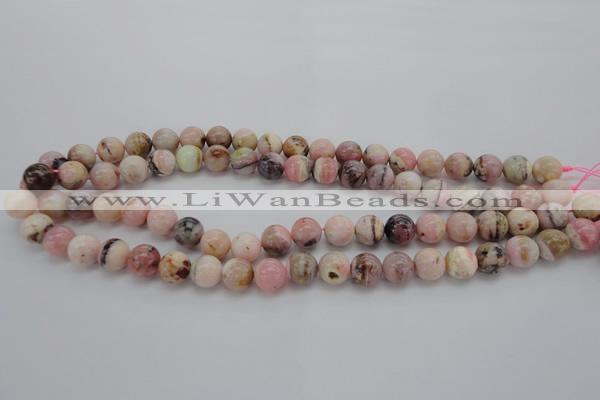 COP1253 15.5 inches 10mm round natural pink opal gemstone beads