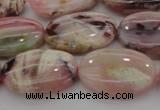 COP1275 15.5 inches 13*18mm oval natural pink opal gemstone beads