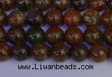 COP1361 15.5 inches 6mm round African green opal beads wholesale