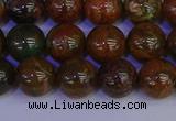 COP1363 15.5 inches 10mm round African green opal beads wholesale