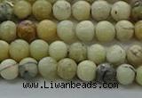 COP1460 15.5 inches 4mm round African opal gemstone beads