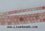 COP150 15.5 inches 4mm round pink opal gemstone beads wholesale