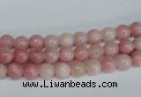 COP151 15.5 inches 6mm round pink opal gemstone beads wholesale