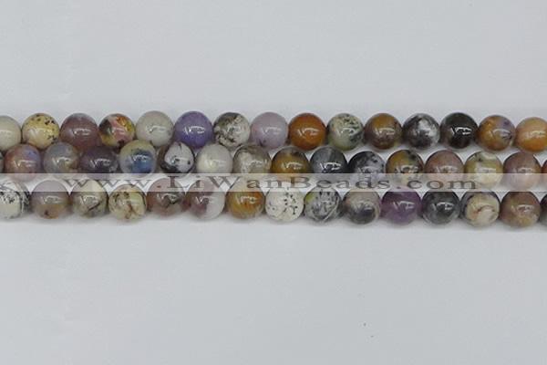 COP1515 15.5 inches 14mm round amethyst sage opal beads wholesale