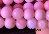 COP1520 15.5 inches 6mm round natural pink opal beads wholesale