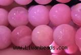 COP1527 15.5 inches 7mm round natural pink opal gemstone beads