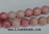 COP154 15.5 inches 12mm round pink opal gemstone beads wholesale