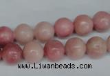 COP155 15.5 inches 20mm round pink opal gemstone beads wholesale