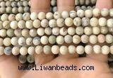 COP1561 15.5 inches 6mm round matte African opal beads