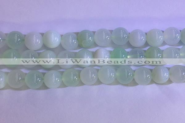 COP1625 15.5 inches 12mm round green opal gemstone beads