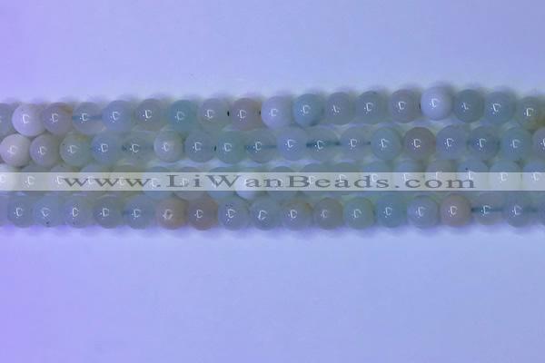 COP1628 15.5 inches 6mm round green opal beads wholesale