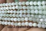 COP1635 15.5 inches 6mm round natural green opal beads