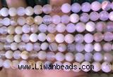 COP1666 15.5 inches 6mm faceted round white opal beads