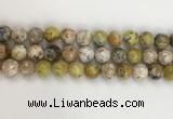 COP1673 15.5 inches 12mm round yellow opal gemstone beads