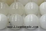 COP1732 15.5 inches 10mm round white opal beads wholesale