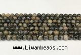 COP1801 15.5 inches 6mm round grey opal beads wholesale