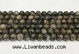 COP1802 15.5 inches 8mm round grey opal beads wholesale