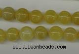 COP333 15.5 inches 10mm round yellow opal gemstone beads wholesale