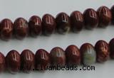 COP519 15.5 inches 6*10mm rondelle red opal gemstone beads wholesale