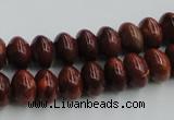 COP520 15.5 inches 7*12mm rondelle red opal gemstone beads wholesale