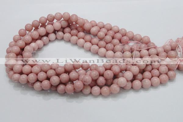 COP53 15.5 inches 10mm round natural pink opal gemstone beads