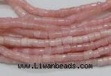 COP57 15.5 inches 2.5*3.5mm column natural pink opal gemstone beads