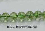 COQ01 16 inches 10mm round dyed olive quartz beads wholesale