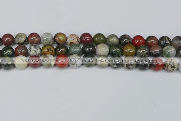 COS224 15.5 inches 12mm round ocean stone beads wholesale