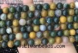 COS303 15.5 inches 10mm round ocean jasper beads wholesale