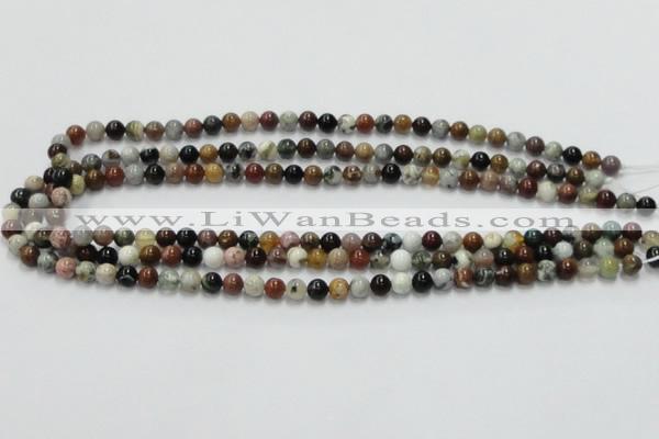 COS38 15.5 inches 6mm round ocean stone beads wholesale