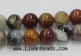 COS40 15.5 inches 10mm round ocean stone beads wholesale