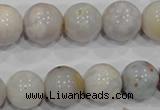 COS60 15.5 inches 13mm round ocean stone beads wholesale