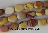 COV12 15.5 inches 8*10mm oval mookaite gemstone beads wholesale