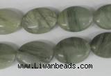 COV136 15.5 inches 13*18mm oval seaweed quartz beads wholesale