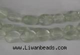 COV42 15.5 inches 8*10mm oval watermelon green beads wholesale