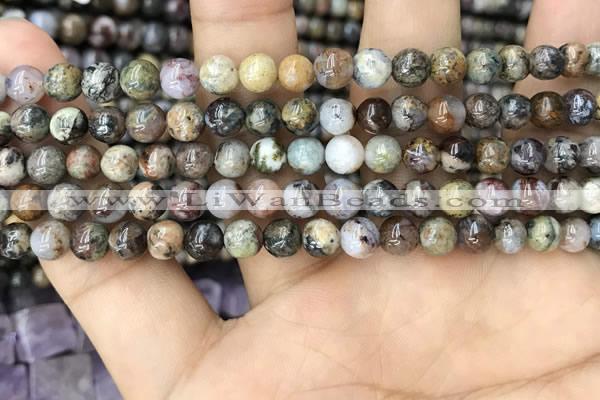 CPB1015 15.5 inches 6mm round pietersite gemstone beads