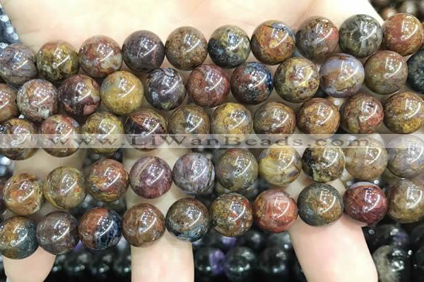 CPB1042 15.5 inches 10mm round pietersite gemstone beads