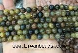 CPB1060 15.5 inches 4mm round natural pietersite beads wholesale