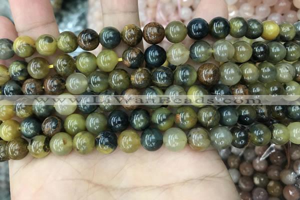 CPB1060 15.5 inches 4mm round natural pietersite beads wholesale