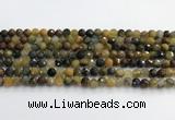 CPB1076 15.5 inches 6mm faceted round natural pietersite beads