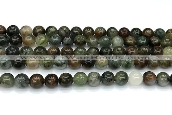 CPC692 15 inches 10mm round phantom quartz beads