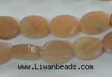 CPI101 15.5 inches 11*14mm oval pink aventurine jade beads