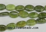 CPO33 15.5 inches 8*12mm oval olivine gemstone beads wholesale