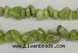 CPO40 15.5 inches 4*10mm – 10*12mm olivine chips beads wholesale