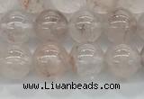 CPQ251 15.5 inches 6mm round natural pink quartz beads wholesale