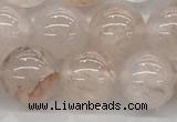 CPQ253 15.5 inches 10mm round natural pink quartz beads wholesale