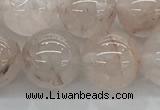 CPQ254 15.5 inches 12mm round natural pink quartz beads wholesale