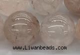 CPQ257 15.5 inches 18mm round natural pink quartz beads wholesale